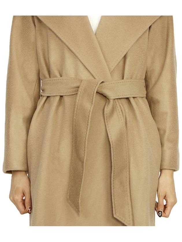 Bdanton Virgin Wool Single Coat Camel - MAX MARA - BALAAN 11