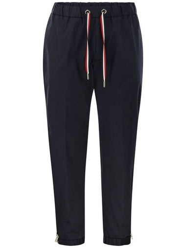 Gabardine joggers - MONCLER - BALAAN 1