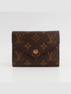 Victorine Monogram Half Wallet Fuchsia - LOUIS VUITTON - BALAAN 3