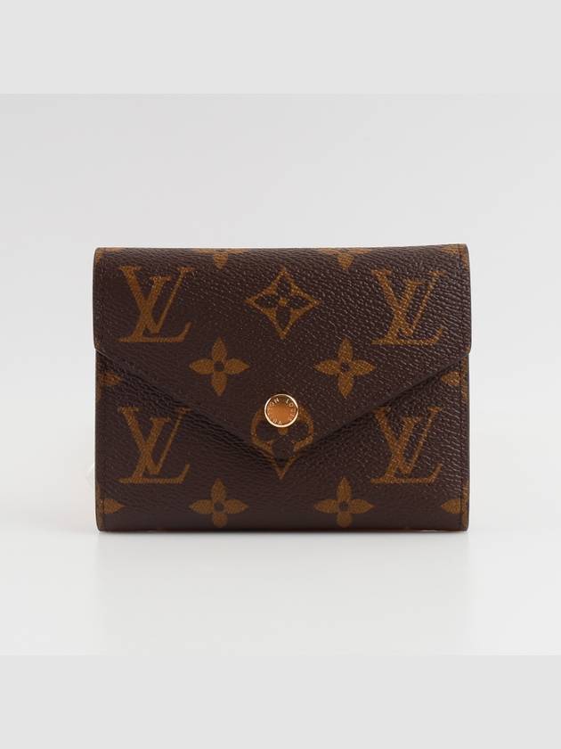 Victorine Monogram Half Wallet Fuchsia - LOUIS VUITTON - BALAAN 3