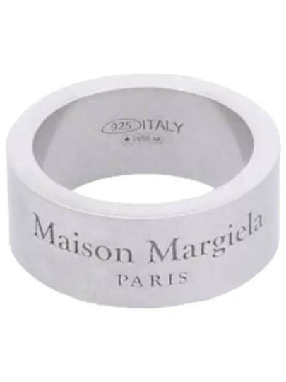 Engraved Logo Ring Silver - MAISON MARGIELA - BALAAN 2