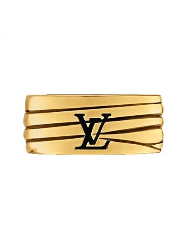 Men's LV Epi Ring Gold - LOUIS VUITTON - BALAAN 1