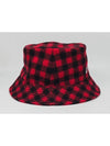 Tartan Pattern Logo Bucket Hat M - CELINE - BALAAN 2