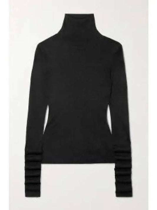 Women s Vinas Turtleneck T Shirt Black 6759 Y285 BLK 1013221 - THE ROW - BALAAN 1