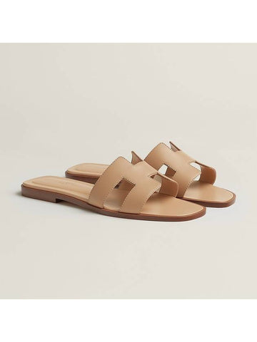 ORAN Sandals Beige H202230Z BA - HERMES - BALAAN 1