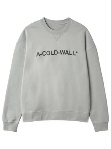 Logo Print Sweatshirt Gray - A-COLD-WALL - BALAAN 1