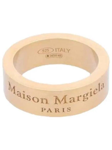 logo ring yellow gold - MAISON MARGIELA - BALAAN 1