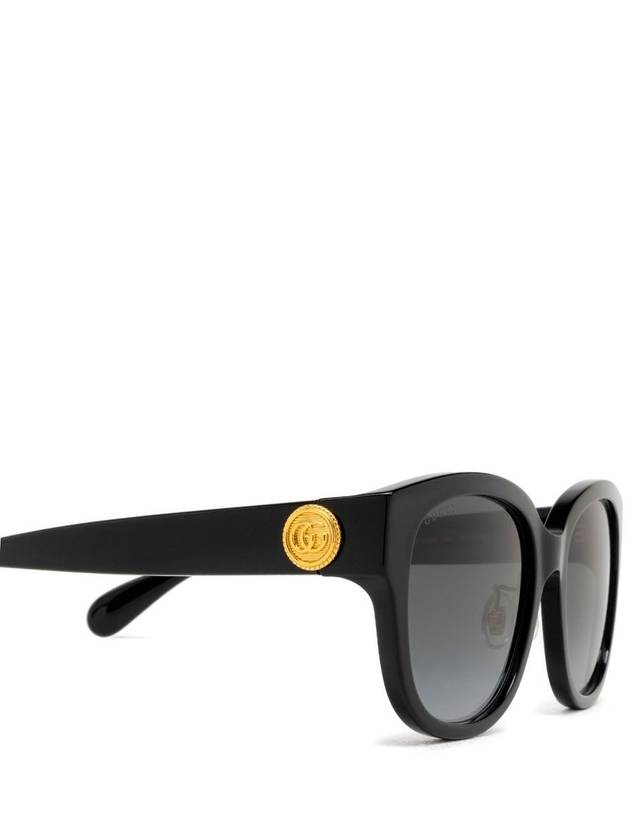 Square Frame Sunglasses Black - GUCCI - BALAAN 4