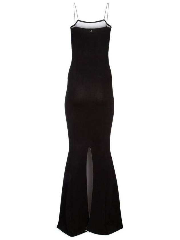 La Robe Aro Long Dress Black - JACQUEMUS - BALAAN 3