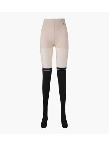 GOLF Women s Knee Socks Integrated Stockings DP32WFET82 - DESCENTE - BALAAN 1