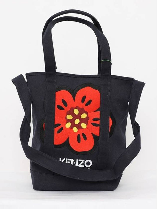 5SA901 F34 76 Balk Flower Tote Bag - KENZO - BALAAN 1