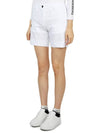 Women's Golf Shorts White - HYDROGEN - BALAAN 3