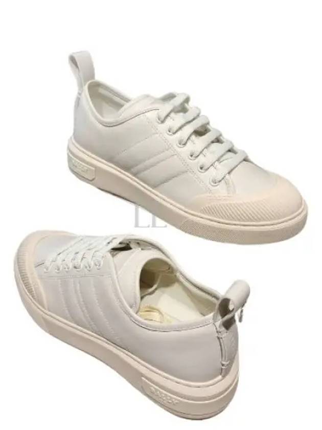 Medine Leather Low-Top Sneakers White MSK02M VT243 U001 - BALLY - BALAAN 2