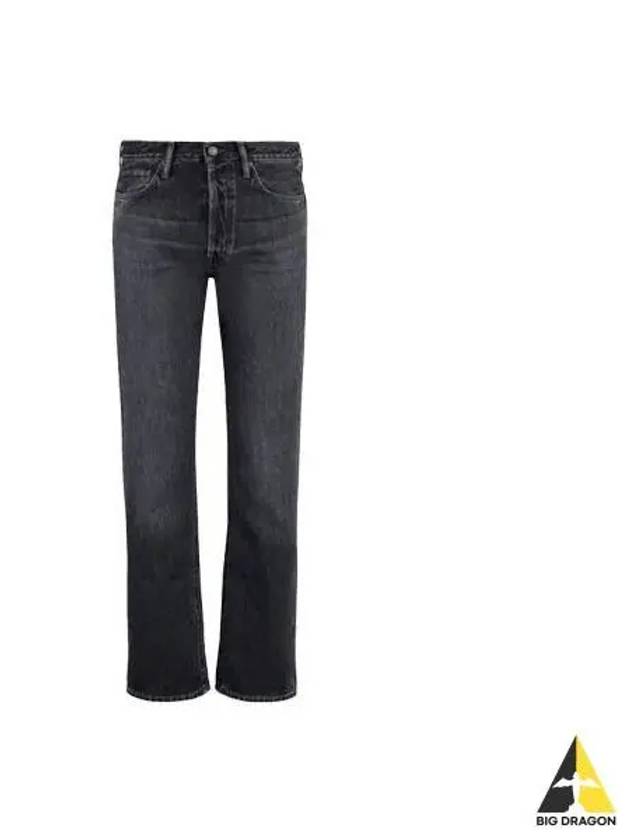 Black straight pants denim B00271 - ACNE STUDIOS - BALAAN 1