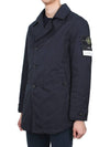 David TC Padding Jacket Navy - STONE ISLAND - BALAAN 5