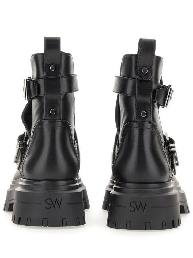 Stuart Weitzman Maverick Bedford Motorcycle Boot - STUART WEITZMAN - BALAAN 3