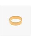 FF Logo Band Ring Gold - FENDI - BALAAN 4