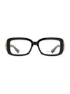 Eyewear GG Logo Square Eyeglasses Black - GUCCI - BALAAN 1