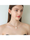 Loro Heart Necklace White - SOSOO - BALAAN 1