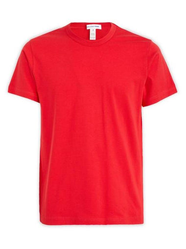 Classic Short Sleeve T-Shirt Red - COMME DES GARCONS - BALAAN 1