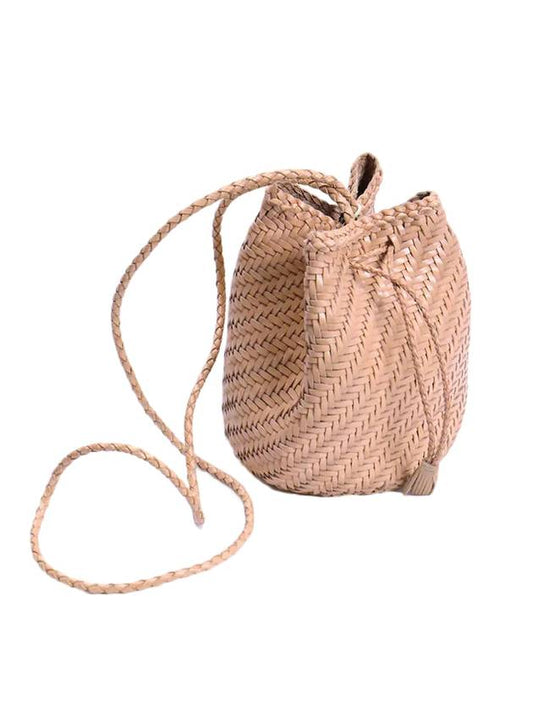 Pom Pom Double Jump Bucket Bag Beige - DRAGON DIFFUSION - BALAAN 1