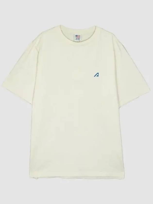 Tennis Crew Neck Short Sleeve T-Shirt White - AUTRY - BALAAN 2