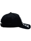 Graffiti Logo Ball Cap Black - MONCLER - BALAAN 3