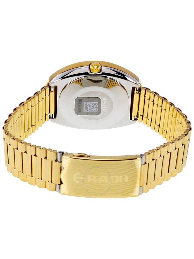 Rado DiaStar Original Jubile Gold Automatic Gold Dial Gold PVD Men's Watch R12413493 - RADO - BALAAN 3