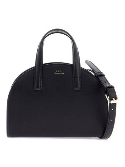 Demi Lune Small Tote Bag Black - A.P.C. - BALAAN 2