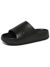 Men's Calm Slide Slippers Black - NIKE - BALAAN 5