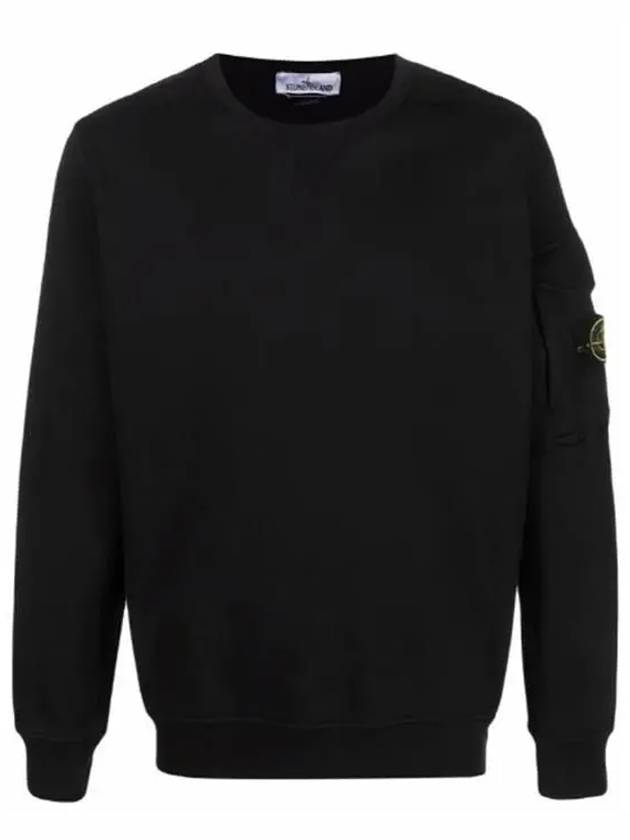 Waffen Patch Zipper Pocket Sweatshirt Navy - STONE ISLAND - BALAAN 2