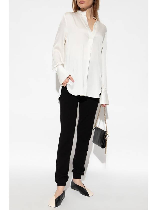 By Malene Birger ‘Mabillon’ Silk Top, Women's, White - BY MALENE BIRGER - BALAAN 2