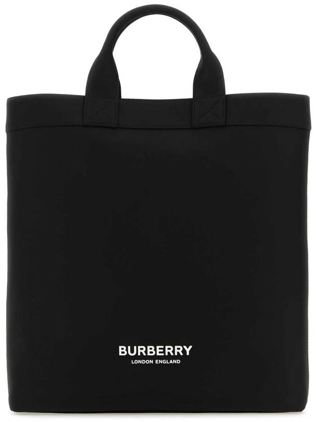 Logo Print Nylon Artie Tote Bag Black - BURBERRY - BALAAN 2