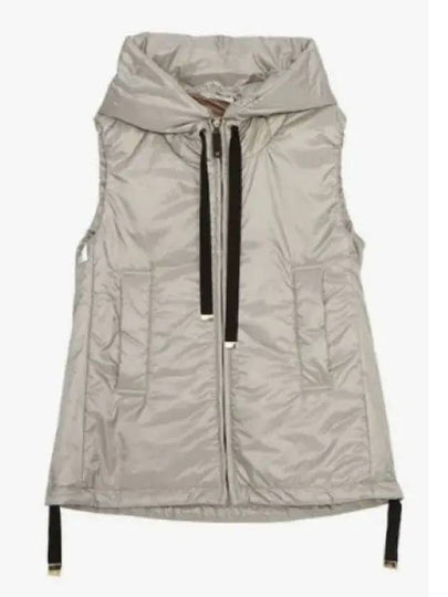 Greengo Water Repellent Vest Padded Vest Light Grey - MAX MARA - BALAAN 2