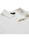 Austin Embroidery Logo Polo Shirt White - A.P.C. - BALAAN 7