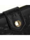 GG Snap Button Leather Medium Card Wallet Black - GUCCI - BALAAN 6