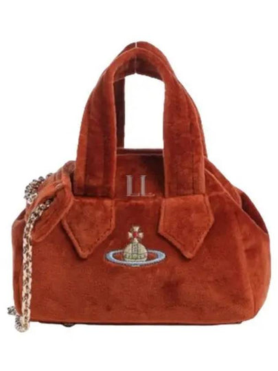 Archive Mini Yasmin Tote Bag Burnt Orange - VIVIENNE WESTWOOD - BALAAN 2