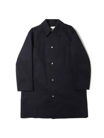 Breasted Single Coat Navy - AMI - BALAAN 1