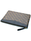 Daily Monogram Pouch Bag Brown Black - LOUIS VUITTON - BALAAN 7