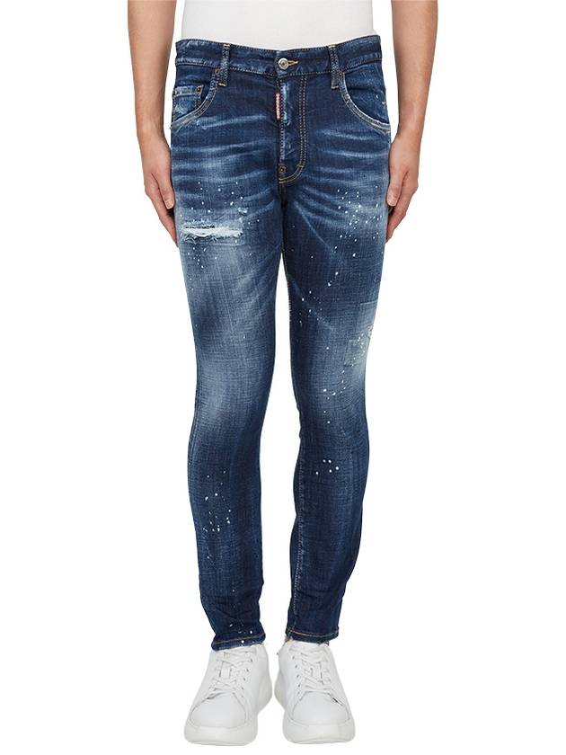 Skater Denim Jeans Dark Blue - DSQUARED2 - BALAAN 2