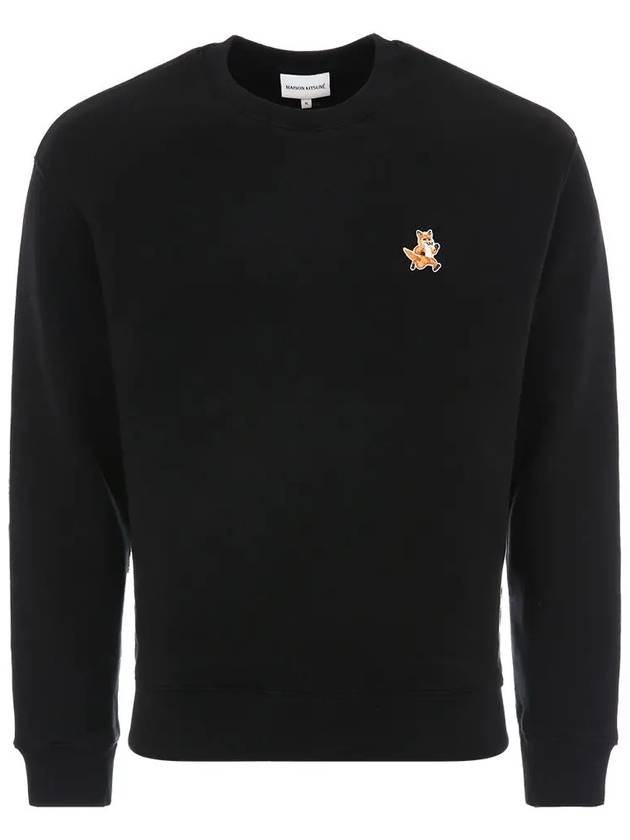 Fox Cotton Sweatshirt Black - MAISON KITSUNE - BALAAN 2