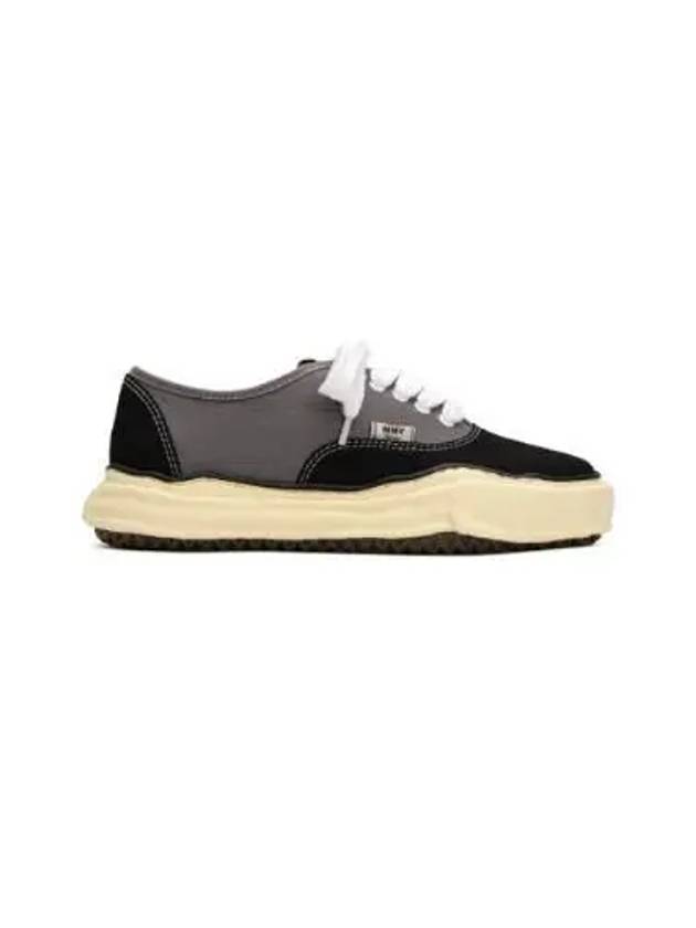 A13FW739 BLKGRY Baker OG Sol VL Non color Canvas Low Top Sneakers - MIHARA YASUHIRO - BALAAN 2