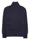 Lens Wappen Zip-Up Jacket Navy - CP COMPANY - BALAAN 3