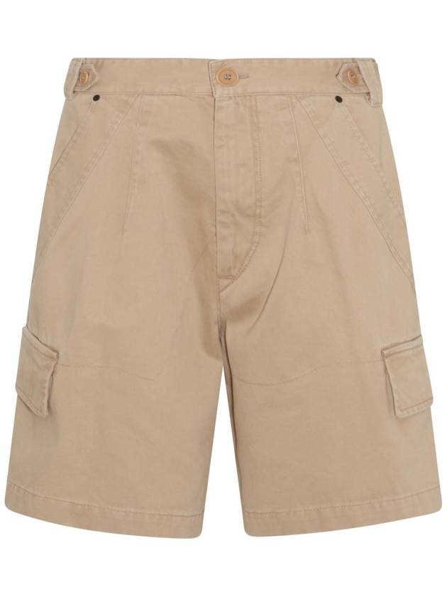 LISETTE Cotton Shorts Beige - ISABEL MARANT - BALAAN 1