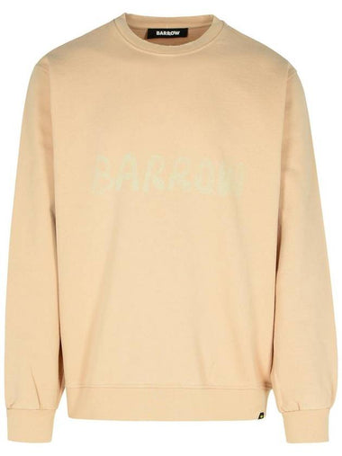 Barrow Pink Cotton Sweatshirt - CLAIRE BARROW - BALAAN 1