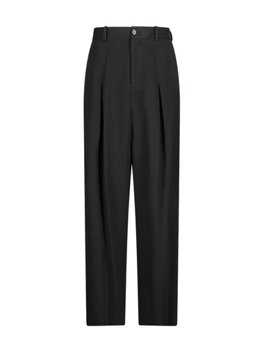 LOW CROTCH COTTON TROUSERS - LOEWE - BALAAN 1