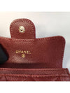 Classic Tiktok Burgundy Caviar Gold Logo Ktoktok AP0214 - CHANEL - BALAAN 7