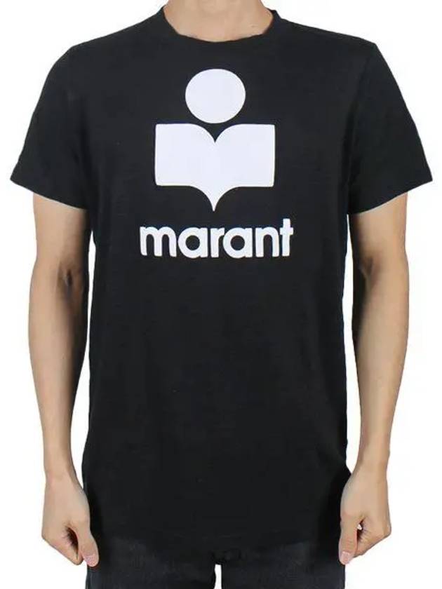 Karman logo short sleeve t shirt black - ISABEL MARANT - BALAAN 2