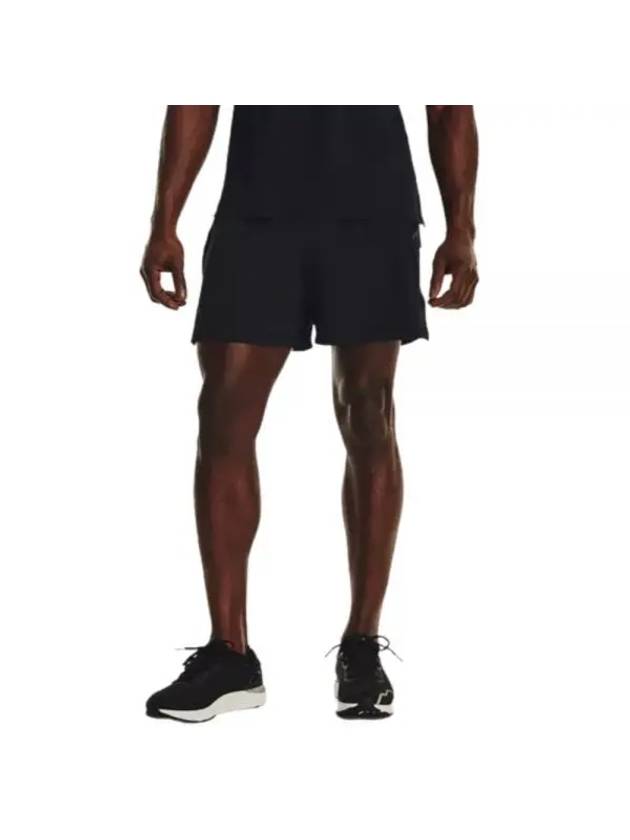 Men's UA Launch Elite 5 Inch Shorts Black - UNDER ARMOUR - BALAAN 1