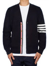 Milano Stitch 4 Bar Cardigan Navy - THOM BROWNE - BALAAN 3